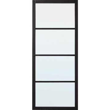 Skantrae binnendeur SSL 4004 83x201,5 Blank glas, 80 tot 100 cm, Binnendeur, Ophalen of Verzenden, Zo goed als nieuw