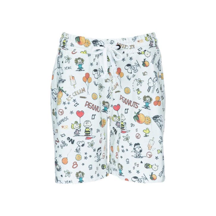 Frogbox • Snoopy sweat shorts • S, Kleding | Dames, Broeken en Pantalons, Wit, Nieuw, Maat 36 (S), Verzenden