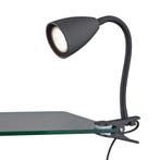 LED Klemlamp - Trion Wandy - GU10 Fitting - Zwart, Huis en Inrichting, Ophalen of Verzenden, Nieuw, Metaal