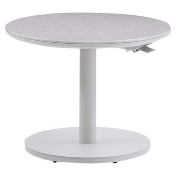 San Sebastian verstelbare bijzettafel 59xH45-65 cm rond, Ophalen of Verzenden, Nieuw