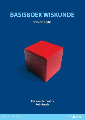 9789043016735 Basisboek wiskunde | Tweedehands, Boeken, Verzenden, Zo goed als nieuw, Jan van de Craats