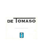 1975 DE TOMASO PROGRAMMA BROCHURE ITALIAANS ENGELS, Boeken, Nieuw, Author