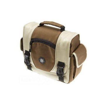Delamax Cameratas DelaBag Small - Bruin/Beige, Audio, Tv en Foto, Fotografie | Fototassen, Ophalen of Verzenden, Nieuw, Schoudertas