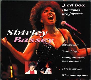 Shirley Bassey - Diamonds Are Forever, Ophalen of Verzenden, Gebruikt