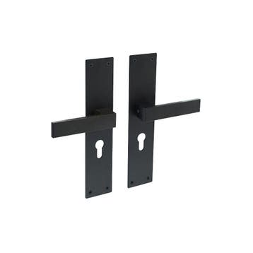 Intersteel Deurkruk Amsterdam op schild profielcilindergat, Verzenden, Nieuw