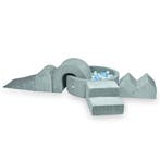 XL speelset van corduroy met ballenbak en 5 foamblokken i..., Ophalen of Verzenden, Nieuw