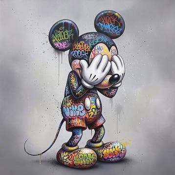 MEDSAN - Graffiti Mickey () - UNIQUE WORK