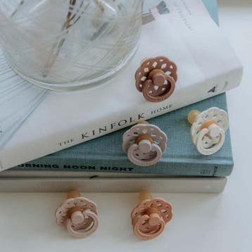 BIBS Boheme 2 Pack - Vanilla/Peach Spenen Maat 1, Ophalen of Verzenden, Nieuw, Overige typen