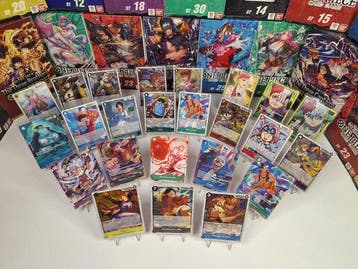Bandai - 24 Card - One Piece - Monkey D. Luffy Holo & Full, Nieuw