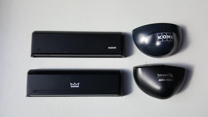 Onderdelen voor automatische schuifdeuren en deuropeners., Doe-het-zelf en Verbouw, Hang- en Sluitwerk, Zo goed als nieuw