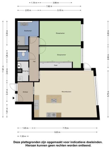 Appartement Prins Hendrikstraat in Alphen aan den Rijn, Alphen aan den Rijn, Appartement, Zuid-Holland