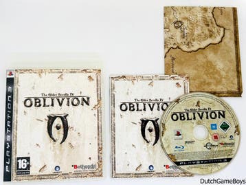 Playstation 3 / PS3 - The Elder Scrolls IV - Oblivion + Map, Verzenden, Gebruikt
