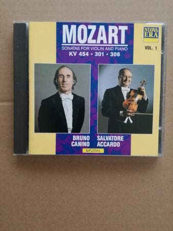 cd - Salvatore Accardo - Mozart Sonatas For Violin And Pi..., Verzenden, Zo goed als nieuw
