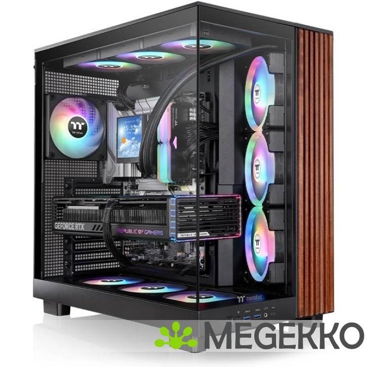 Thermaltake View 380 XL WS ARGB Black, Computers en Software, Computerbehuizingen, Nieuw, Verzenden