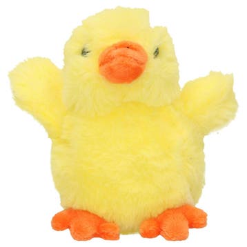 Pluche kuiken knuffel - geel - 12 cm - Pasen thema, Verzenden, Nieuw
