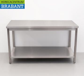 HCB RVS Werktafel Tafel Premium-line 150 x 70 x 85 cm Horeca, Ophalen of Verzenden, Nieuw in verpakking
