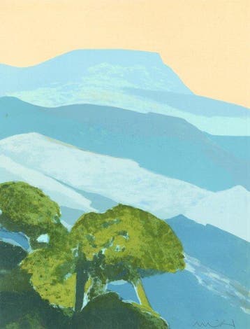 Roger Muhl (1929-2008) - Provence : Au-delà du vallon se