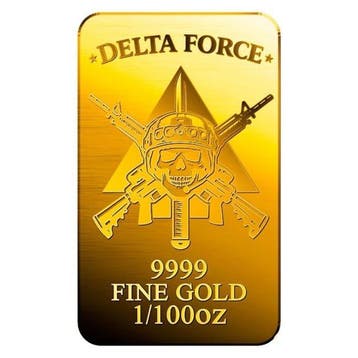 1/100 Troy Ounce - Goud .999 - 1/100 oz 9999 Fine Gold Bar