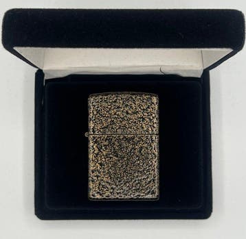 Zippo - Rare Gold Rush Edition 2002 - Vintage - Matching, Nieuw