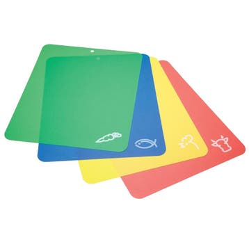 Kitchen Craft Flexibele Snijplank Set/4, Verzenden, Nieuw