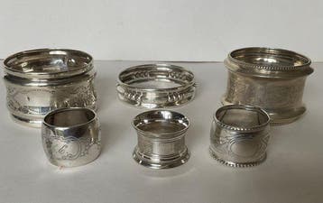 Servetring - .835 zilver, .800 zilver - +, Antiek en Kunst