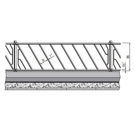 Voerhek Spinder diagonaal voor grootvee, Dieren en Toebehoren, Runderen