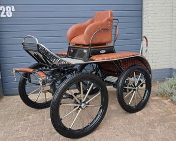 Nieuwstaat Excellent Zoe enkelspan marathonwagen, Zo goed als nieuw, Marathonwagen, Paard of Pony