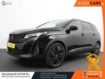 Peugeot 5008 | Zakelijke Lease v.a. €424.67 pm, Automaat, Gebruikt, Overige carrosserieën, Zwart