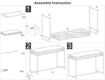CONSOLE ESSENTIAL CM 110X40X80, Huis en Inrichting, Ophalen of Verzenden, Nieuw