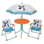 FUN HOUSE 713095 INDIAN PANDA Tuinmeubilair met een tafel..., Verzenden, Nieuw