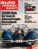 1980 AUTO MOTOR UND SPORT 14 DUITS, Nieuw, Author