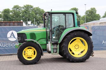 Veiling: Tractor John Deere 6220 Diesel 90pk 2003, 80 tot 120 Pk, Gebruikt, Meer dan 10000, Ophalen