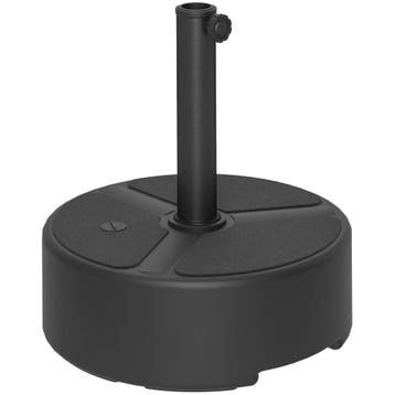 TRUUSK Vulbare Parasolvoet van HDPE - Voor Parasolstandaard, Verzenden