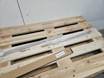 Stabilisatiestang Chroom 60 – 120cm Muursteun Douchewand, Ophalen of Verzenden, Nieuw, Chroom, Douche