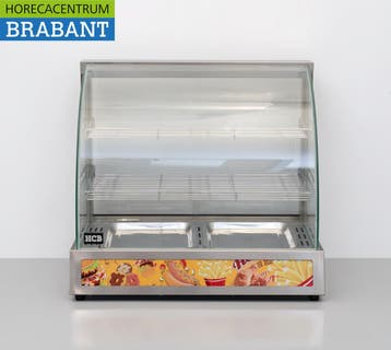 HCB RVS Warmhoudvitrine 66 cm 230V Horeca, Ophalen of Verzenden, Nieuw in verpakking