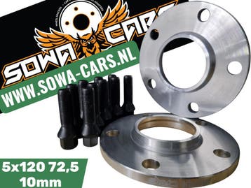 Spoorverbreders Spacers BMW serie 1 2 3 4 5 6 7 8 5x120 10MM, Auto-onderdelen, Banden en Velgen, Verzenden, Nieuw