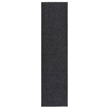 vidaXL Droogloopmat 100x400 cm antracietkleurig, Verzenden, Nieuw
