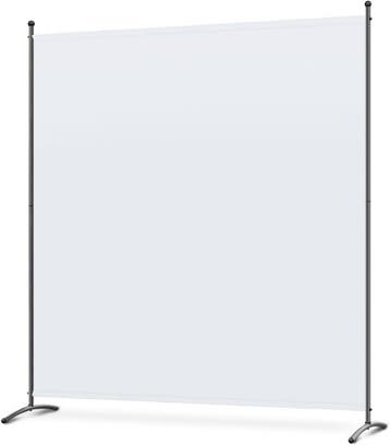 2dekans | Angel Living Kamerscherm 180 x 163 cm - Wit, Ophalen of Verzenden, Zo goed als nieuw