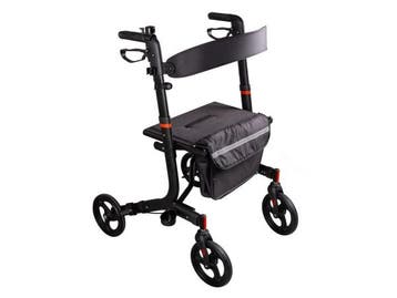 Veiling - Ridder opvouwbare rollator/loopwagen met 4 wielen, Nieuw