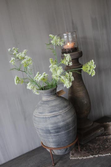 Namaak tak wilde peen Queen Anne Lace 78 cm, Ophalen of Verzenden, Nieuw