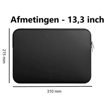 MacBook Sleeve – 13.3 inch – Laptop hoes – Zwart, Ophalen of Verzenden, 13 inch, Nieuw, Compudata