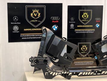 BMW 3 serie F30 bj2015  achterbumper montage set 51127384466, Auto-onderdelen, Carrosserie en Plaatwerk, Gebruikt, Achter, BMW