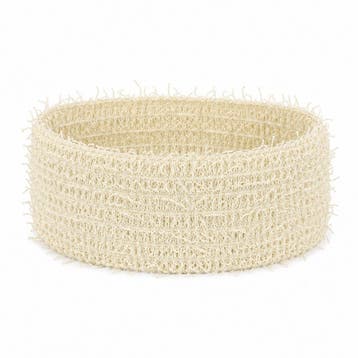 Haarband Stof 7cm - Opengewerkt - Spriet - Crème, Nieuw