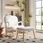 Set van 2 Schommelstoelen – Met Voetensteun &amp; Comfortabe, Verzenden, Nieuw