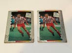Panini Voetbal 95 - 2x #91 Ronaldo Rookie Sticker - Slecht, Nieuw