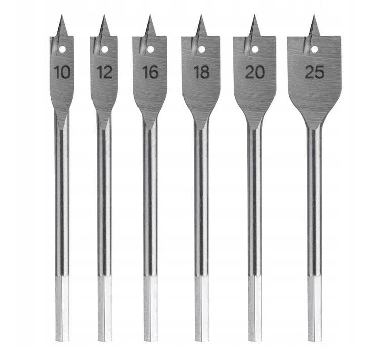 Speedboren set - 6 delig - Houtbewerking, Doe-het-zelf en Verbouw, Gereedschap | Boormachines, Overige typen, Nieuw, Ophalen of Verzenden