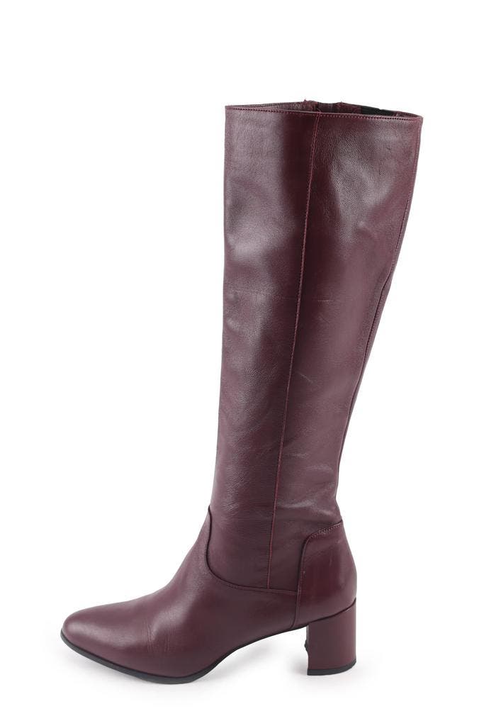 Notre-V Laarzen in maat 38 Rood, Kleding | Dames, Schoenen, Rood, Zo goed als nieuw, Hoge laarzen, Verzenden