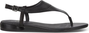 ECCO Flat Dames Sandalen - Zwart - Maat 38, Kleding | Dames, Schoenen, Verzenden, Nieuw