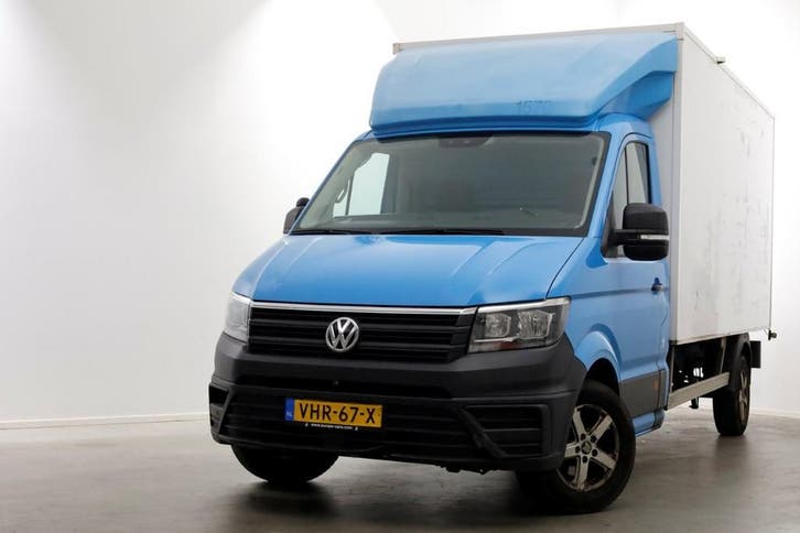 Volkswagen Crafter 35 2.0 TDI E6 Bakwagen met achterdeuren 2, Auto's, Bestelauto's, Dealer onderhouden, Lease, Handgeschakeld