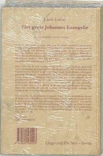 Grote johannes evangelie 5 / 5 9789065560223 J. Lorber, Boeken, Verzenden, Zo goed als nieuw, J. Lorber